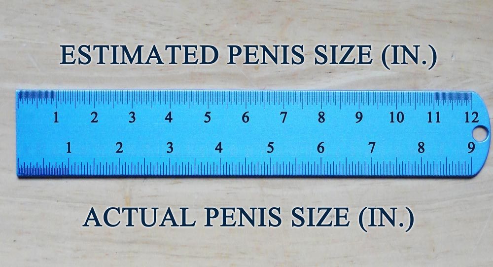 1000px x 541px - Why â€œgirl inchesâ€ hilariously overestimate penis size â€“ The Big Dick Guide