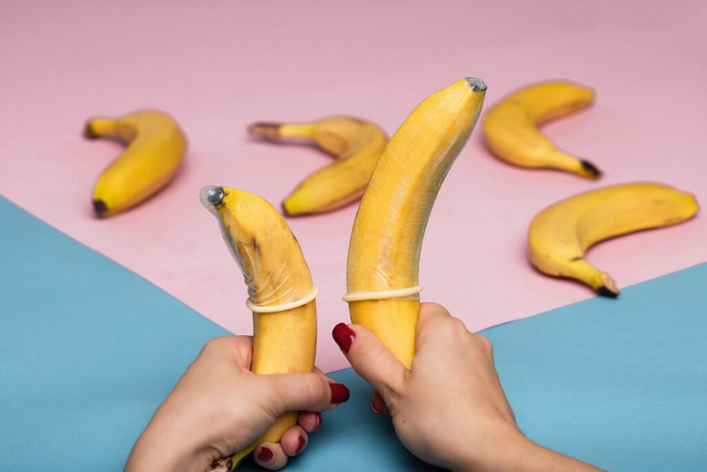 person holding yellow banana fruit